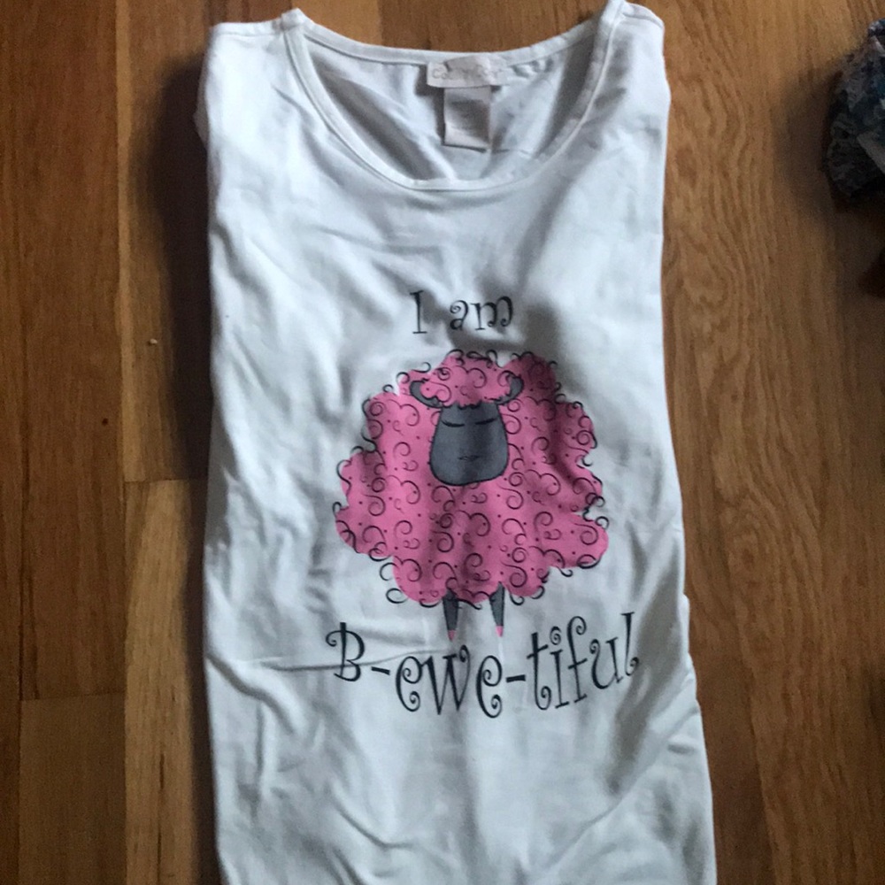 Long sleeve pajama top